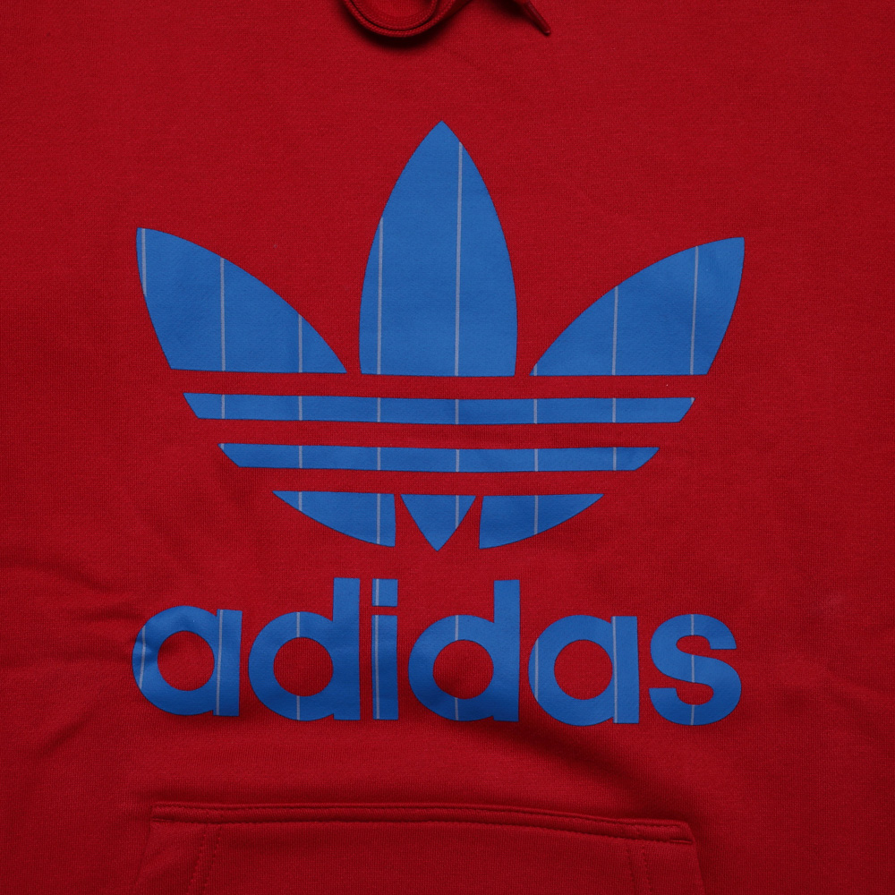 【阿迪三叶草x52701红色】adidas阿迪达斯三叶草 男子套头衫x52701