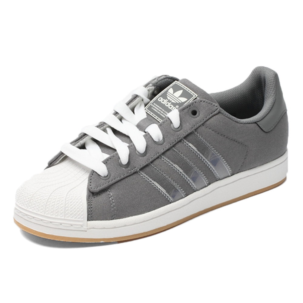 adidas阿迪三叶草男子贝壳头三叶草系列帆布休闲鞋g95785