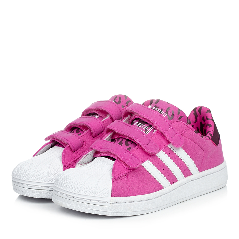 adidas/阿迪达斯三叶草粉色女小童鞋专柜同款运动鞋板鞋 m25283