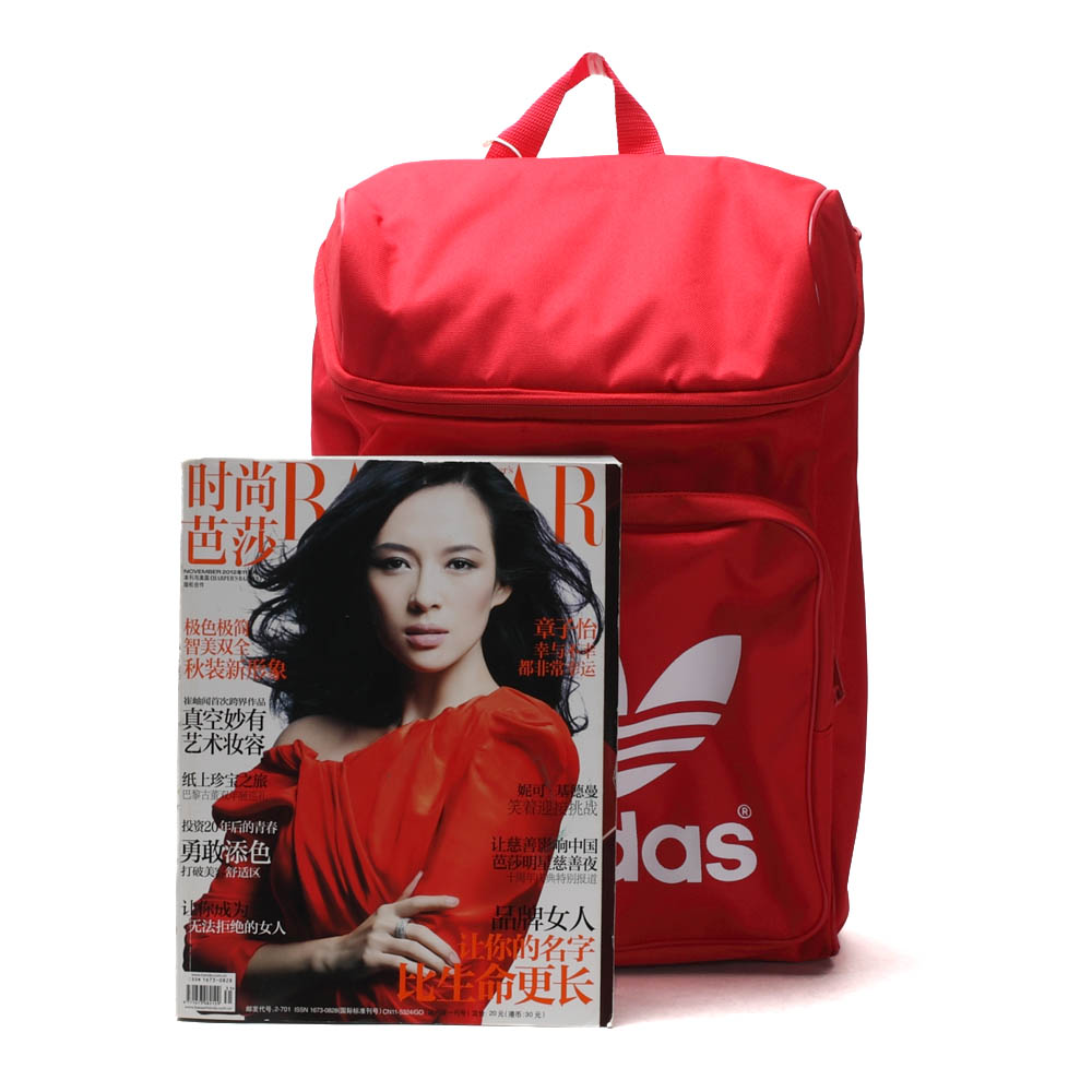 adidas阿迪三叶草中性休闲双肩包f76911