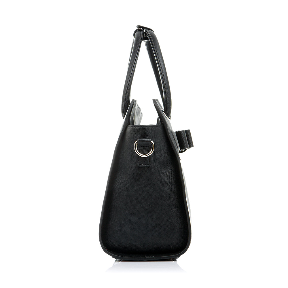 basto/百思图2015春季黑色人造革手袋x1041ax5