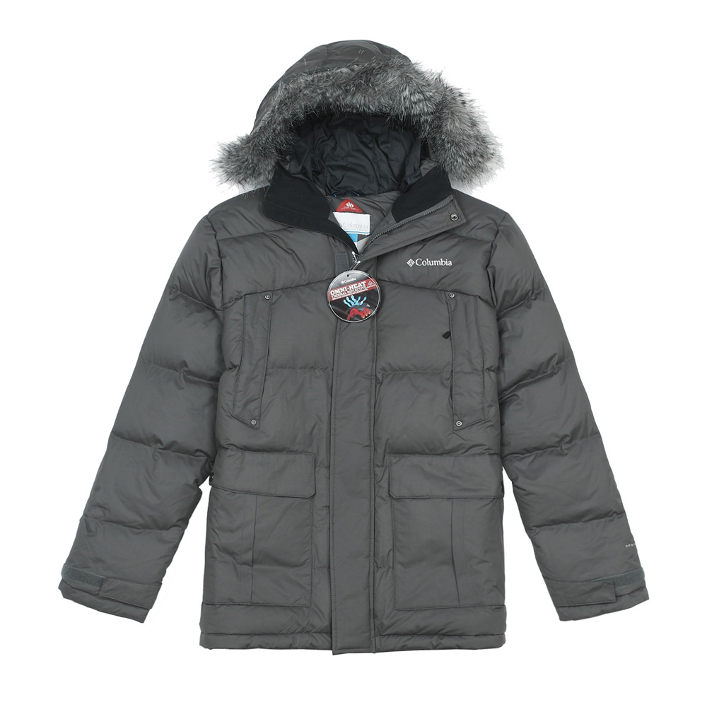 【哥伦比亚wm5107深灰】columbia/哥伦比亚深灰色男子热能反射科技 户