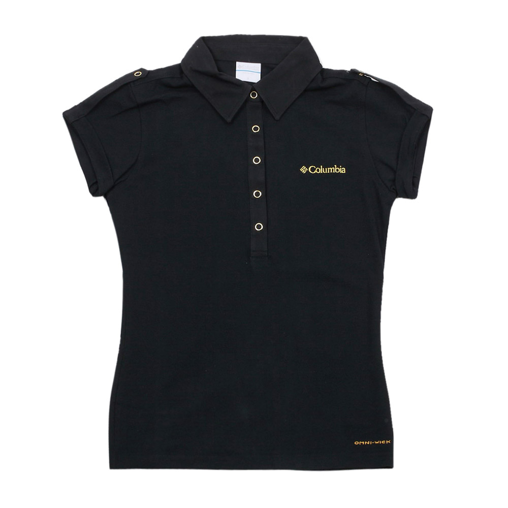 columbia/哥伦比亚春夏黑色女款t恤ll6326010y