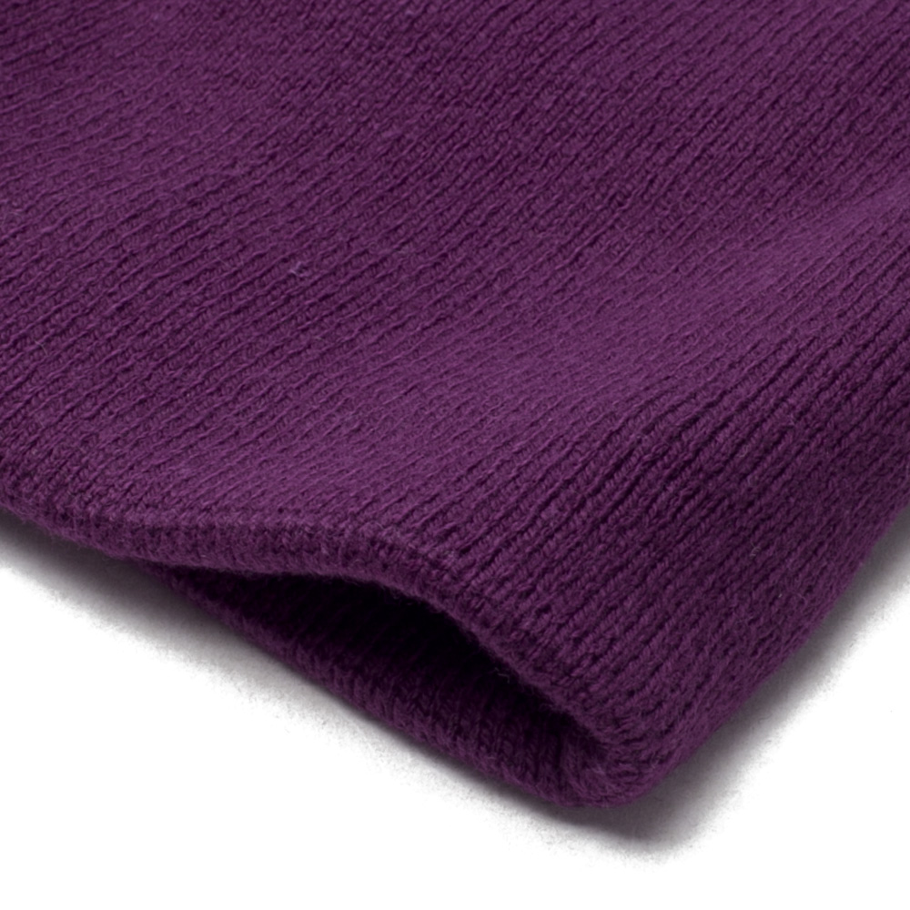 【匡威08756c黑紫色】converse/匡威 中性针织帽08756c551