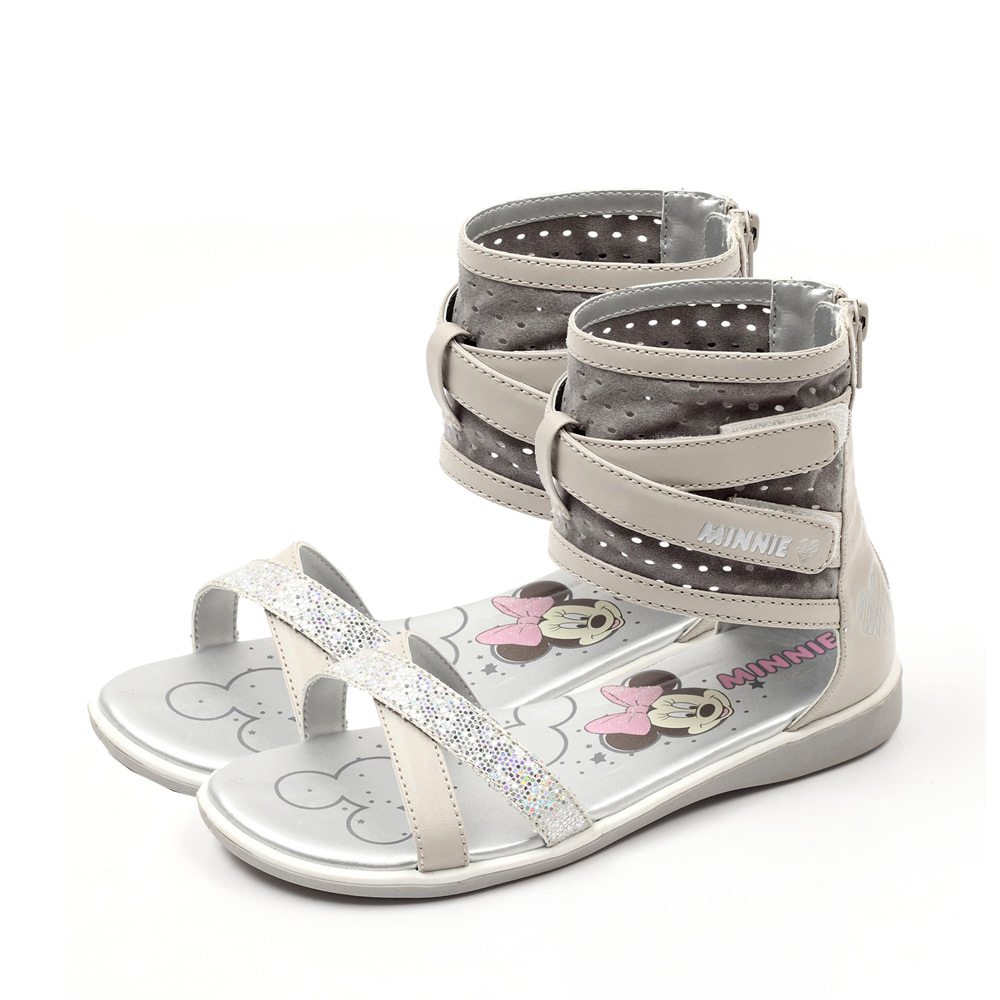 disney/迪士尼夏季浅灰pu中童时装凉鞋sg67991