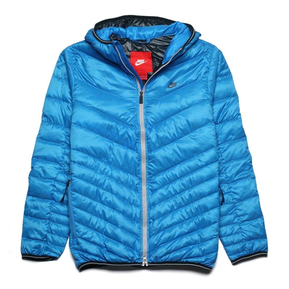 nike耐克 男子nike cascade jacket-700 hooded羽绒服541457-443