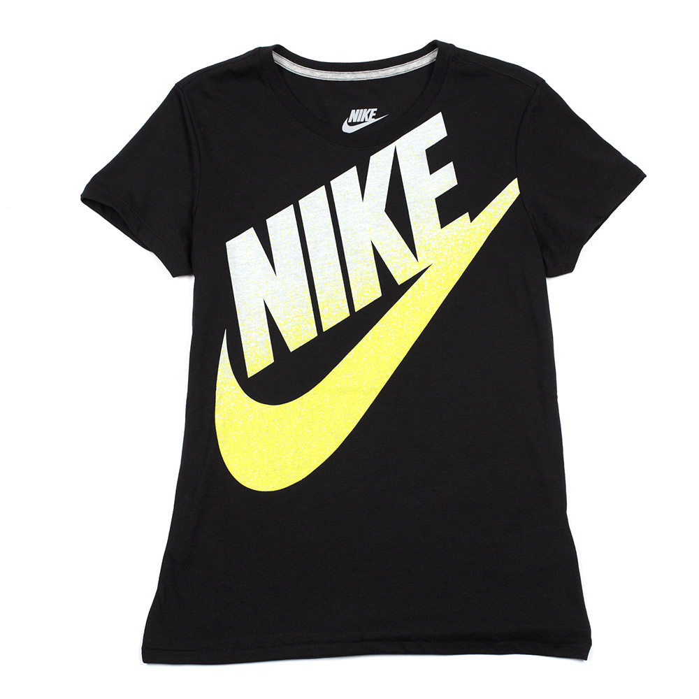 nike耐克 女子as nike tee-futura w texturet恤611890-010