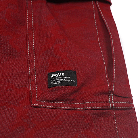 nike耐克 男子sb hawthorne camo cargo short短裤622628-677