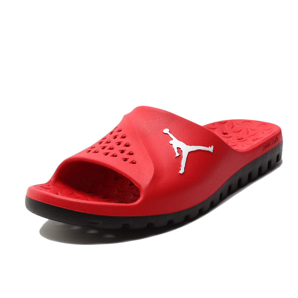 nike耐克 新款男子jordan super.fly team slide拖鞋716985-600