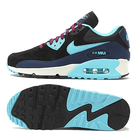 nike耐克2015年新款女子air max 90 lthr复刻鞋768887-400