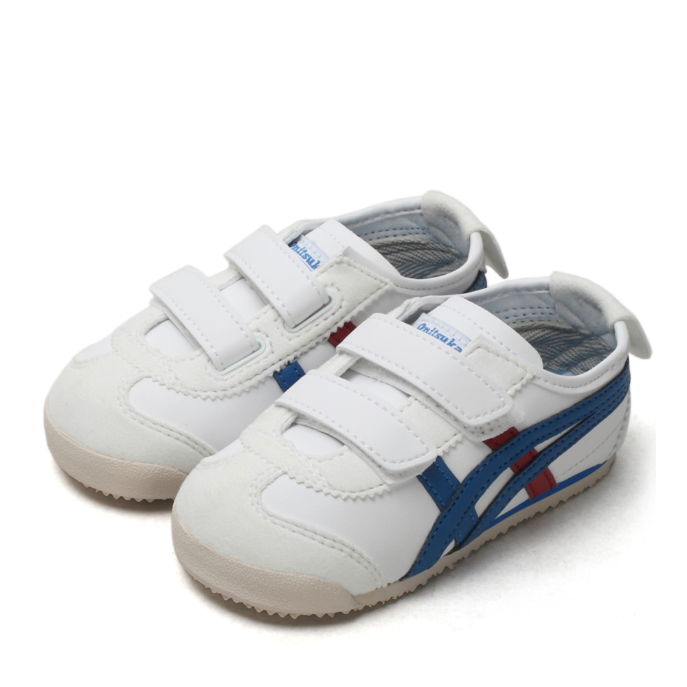 onitsuka tiger鬼冢虎童鞋 专柜同款mexico 66 baja ts白色婴幼儿童鞋