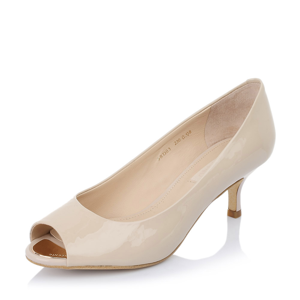 staccato/思加图2015春季专柜同款粉杏牛皮女鞋9rd03au5