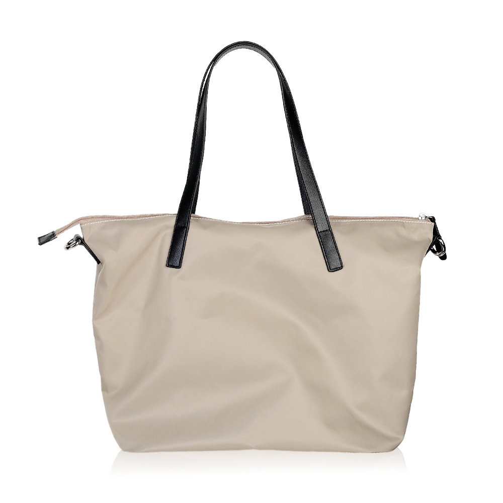 tata/他她2015春季灰色化纤布手袋x0200ax5