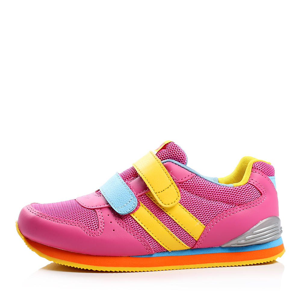 teenmix/天美意童鞋2014春季桃红网布中性中童运动鞋跑步鞋92614